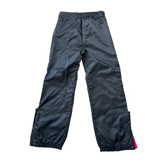 SLALOM Men's snow pants/shell, Vintage 80's-90's, Black & Pink, 34 - Picture 2 of 13